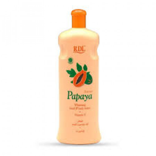 Rdl Papaya Whitening Body Lotion Vitamin E - 210Ml