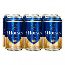 Three Horse Malt Beverage Can 6 x 330ml 