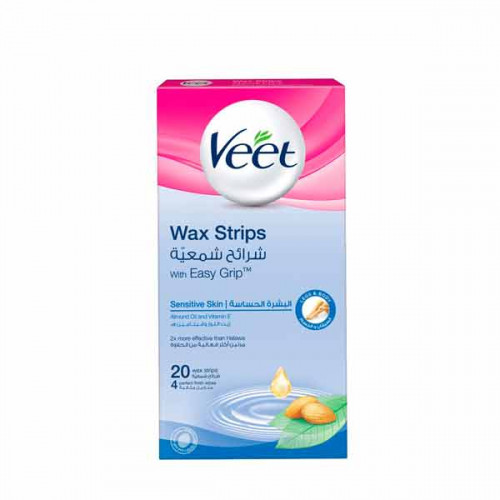 Veet Cold Wax Strips Sensitive 20S 