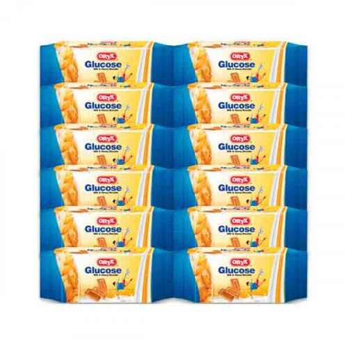 Oryx Glucose Milk & Honey Biscuits 12 x 48gm 